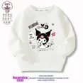 thumbnail image 2 of Sanrioed-Jersey de manga larga con cuello redondo para niños, sudaderas con capucha de dibujos animados, ropa de moda, regalo para niños, Cinnamoroll Kuromi, 2 of 5