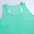 thumbnail image 4 of Fgnfyis Men's Athletic Tank Tops for Summer Sports Fitness Quick Drying Breathable Sleeveless T-Shirt Vest for Basketball Running Outdoor Training Mens Tops Green XXL, 4 of 9