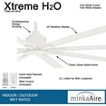 thumbnail image 2 of Minka Aire F896-84-WHF, Xtreme H2o - 84" Ceiling Fan, 2 of 9