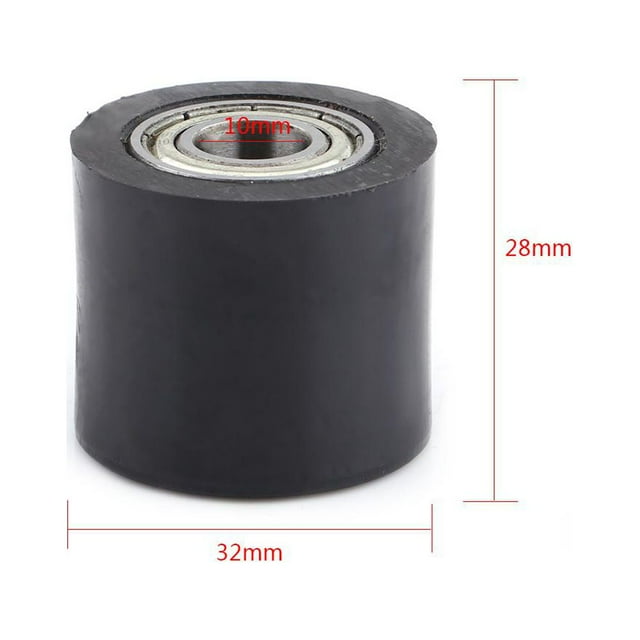 Greensen 8mm/10mm Drive Chain Pulley Roller Slider Tensioner Wheel Guide For Street Bike Motorcycle ATV, Chain Roller Tensioner Guide, Chain Pulley Roller Tensioner