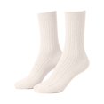thumbnail image 2 of Yuanlong Womens Crew Socks Knit Socks Autumn And Winter Solid Ribbed Cozy Everyday Casual Wear Hosiery, 2 of 8