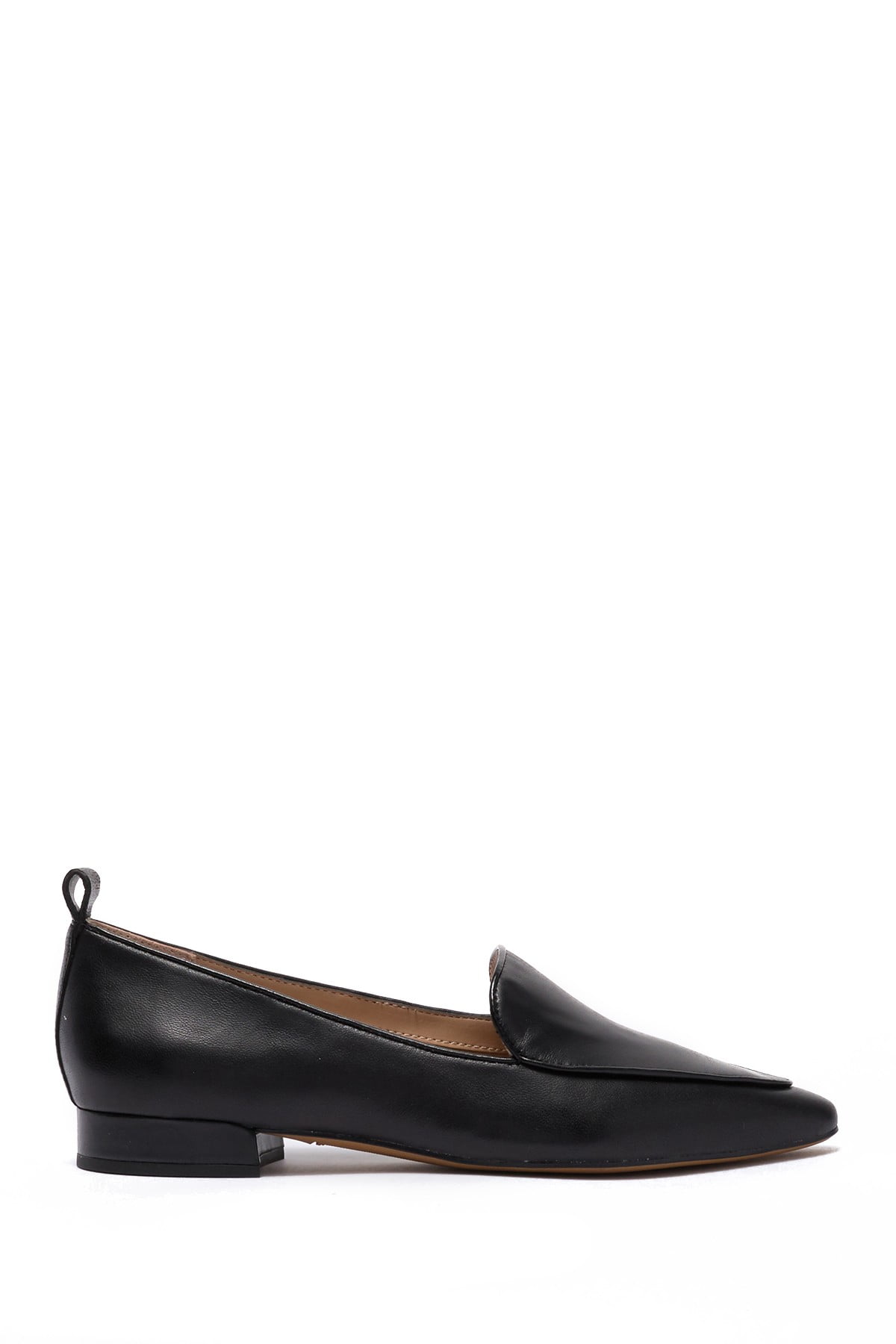 franco sarto studio pointed toe leather loafer