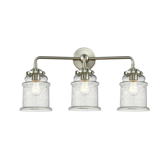 Innovations Lighting 284-3W Canton Canton 3 Light 24" Wide Bathroom Vanity Light - Nickel