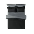 thumbnail image 4 of Mainstays All in One Lightweight Quilt Set and Sheet Set -7 Piece, Full, Black, 4 of 18