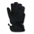 thumbnail image 6 of Fleece Shooters Mittens, Black, XL, 6 of 6