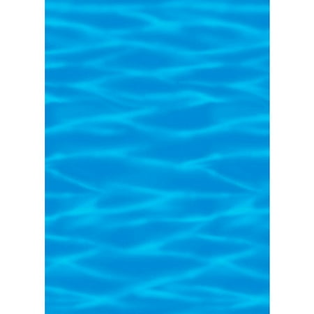 Ocean Blue Room Roll