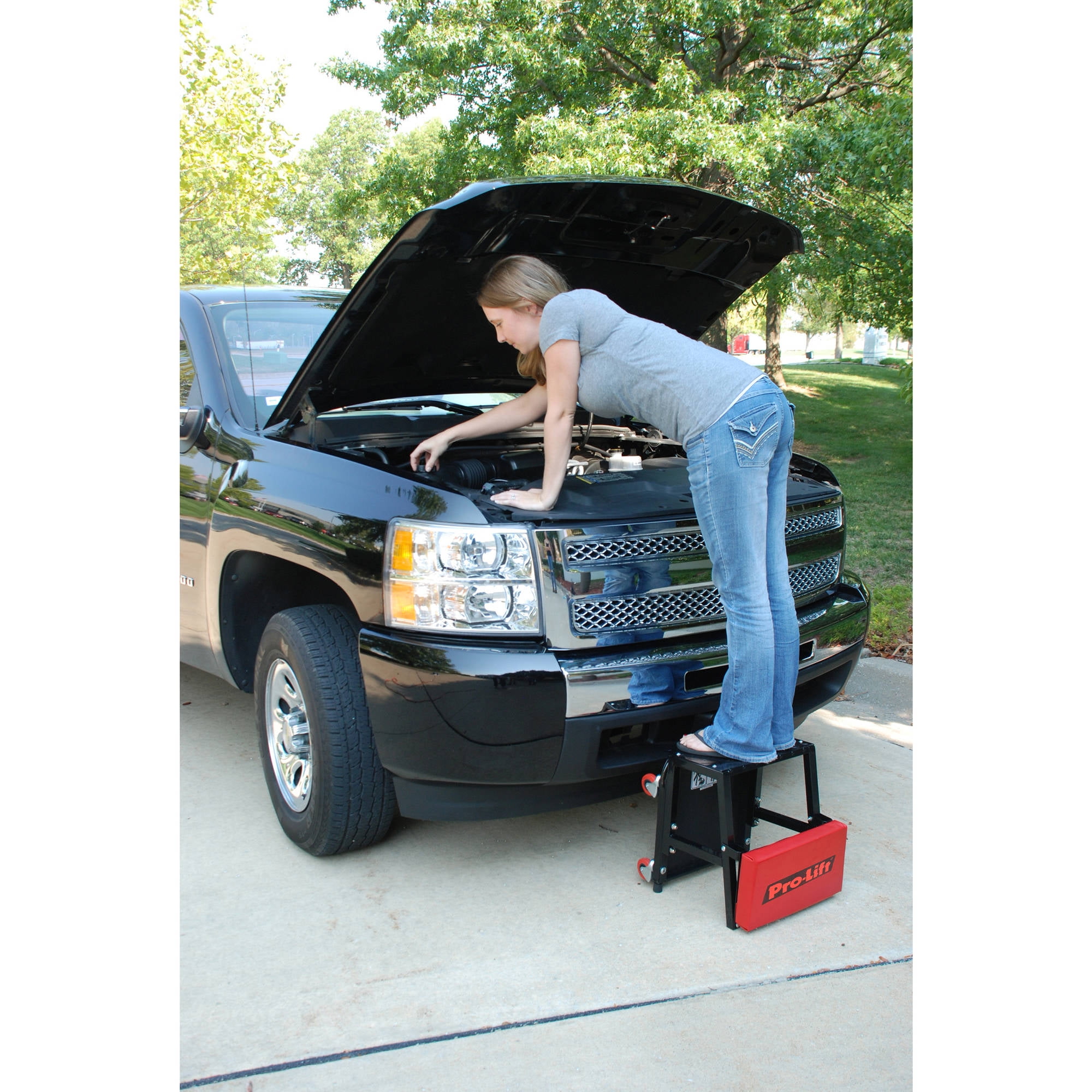 Pro-Lift 300 lb. Cap. Creeper Seat/Stool Combo - C-2800