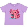 thumbnail image 3 of Inktastic Summer Axolotl Boys or Girls Toddler T-Shirt, 3 of 5