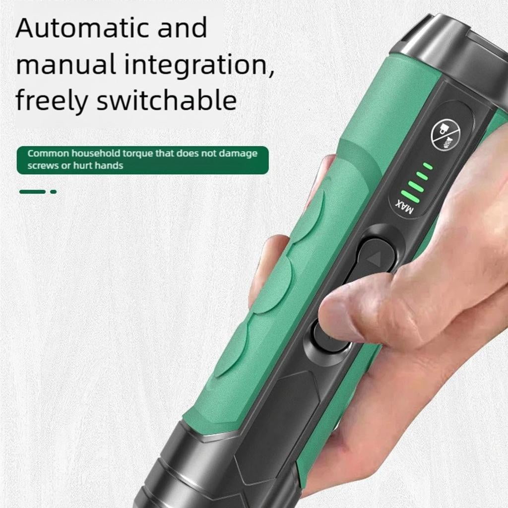 Osdhezcn 4 Grade Torque Control Screwdriver Kit 10Nm Manual Power 5Nm Electric Mode Magnetic Bit Storage