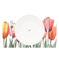 thumbnail image 2 of Ryvnso Placemats Set of 4 Tulip Flower Dining Mats Heat-Resistant Non-Slip Washable Table Mat, 2 of 8