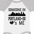 thumbnail image 4 of Inktastic Portland Oregon Someone Loves Me Skyline Boys or Girls Baby Bodysuit, 4 of 5