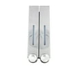 thumbnail image 1 of Toystoory Dispensador de espuma ABS desmontable recargable montado en la pared a prueba de fugas anticorrosivo Manual hogar Hotel dispensadores de a Juegos de accesorios de baño Chapado 2 Boquillas Toystoory HA067177-17, 1 of 6
