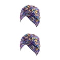 thumbnail image 4 of Turbante Hijab Minnieouse Estilo bohemio Ajustable Tipo 10 2Conjunto, 4 of 6