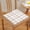 Multicolor #4, variant on Uklsqma Dining Chair Cushion | Thickened Sponge Seat Pad 15.7X15.7In Breathable Linen Cover Detachable Washable Antiskid Strap | Office Home Kitchen Dining Room Stool Cushion