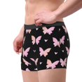 thumbnail image 2 of Kdxio Men's Boxer Briefs with Gradient Butterfly Print - Comfortable and Breathable Underwear for Everyday Wear, 2 of 5