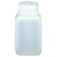 thumbnail image 3 of Nalgene HDPE Wide Mouth Square Bottle - 2 oz. - White, 3 of 5