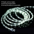 thumbnail image 2 of 98.4ft Rope Lights Outdoor Waterproof,Daylight White LED Rope Lighting Indoor,Connectable,Plug-in 110V 6000K 360 LEDs,Flexible Light String for Patio Bedroom Camping Ceiling, 2 of 7