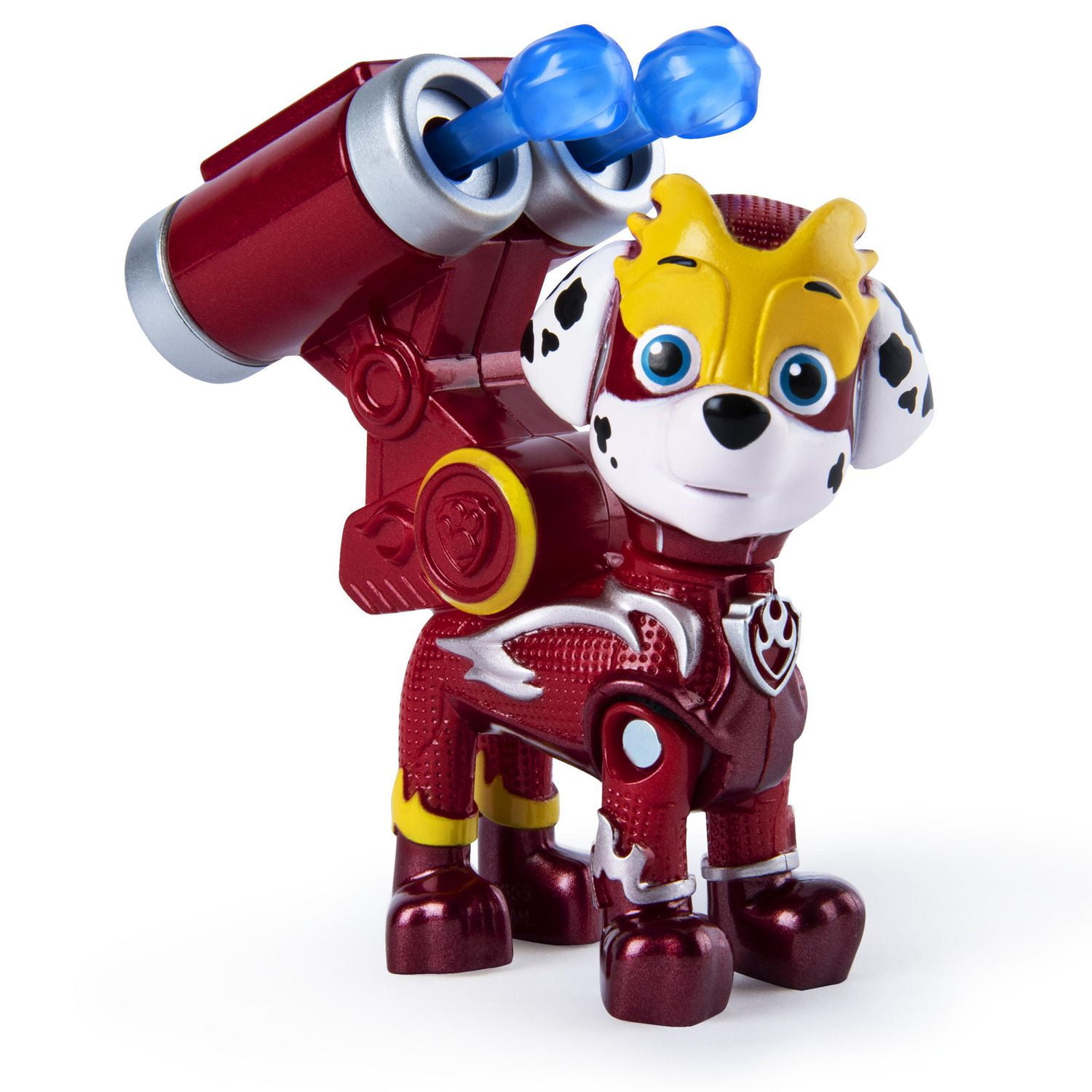 PAW Patrol, Mighty Pups Super PAWs, Figurine Marcus avec sac à dos transformable, pour les enfants à partir de 3 ans