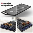 thumbnail image 3 of GASLAND 36 in. 5 Burners Black Enamel Gas Cooktop with Griddle, NG/LPG Convertible, PRO GH3365EF, 3 of 9