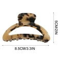 thumbnail image 4 of Xihbxyly Pinza para El Pelo con Agarre Fuerte, Diseño Abierto y Cómodo, Material Duradero con Agarre Antideslizante, para Todo Tipo de Cabello, Uso Diario, Moderna y Funcional., 4 of 6