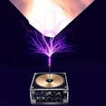 thumbnail image 5 of Music Coil 10cm Solid State Bluetooth Music Coil Arc Plasma Loudspeaker Artificial Lightning Desktop Toy US Plug 100?240V, 5 of 5