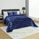thumbnail image 2 of Cobertor Mink King Size Elefantito Azul Navy Térmico Suave Al Tacto, 2 of 3