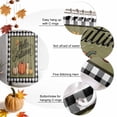 thumbnail image 6 of Shower Curtains for Bathroom-60"x72",Autumn Pumpkin Thanksgiving Harvest Waterproof Bath Curtain Grommet Shower Curtain Set, 6 of 7