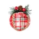 thumbnail image 1 of Advancent 3 piezas de bolas colgantes de árbol de Navidad hechas a mano de punto bolas de hilo de árboles de Navidad suministros de adorno colgante Kits de decoración para fiestas No.05 Advancent HA007790-05B, 1 of 5