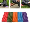 thumbnail image 4 of Happy Date 1/5 PCS Camping Foam Pad Waterproof XPE Foam Seat for Picnic, Hiking, Backpacking, Mountaineering, Trekking (Purple/Orange/Red/Green/Blue), 4 of 5