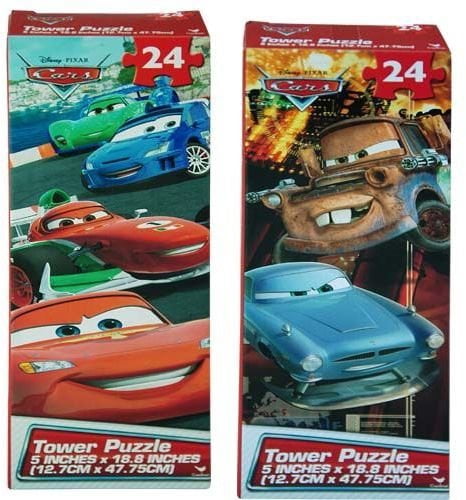 Disney Cars 2 24 Pc Tower Puzzle 2 Assorted. by DDI | Walmart Canada