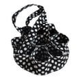 thumbnail image 3 of Canasta de huevo con 7 bolsas, organizador con soporte para el mango, bolsa de lona para la cocina, Negro, 3 of 9
