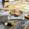 thumbnail image 3 of Cusimax Electric Hot Plate For Cooking,1500W Stainless Steel Single Burner, 3 of 6