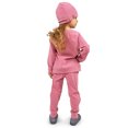 thumbnail image 4 of JAN & JUL Baby Toddler Kids Comfy-Fit Beanie Cap for Girls (M: 6-24 Months, Dusty Rose), 4 of 6
