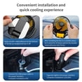 thumbnail image 7 of XGFHYJEH Car Fan, Fan for Car, Portable Fan for Car, 12V Car Fan for Dashboard, Car Fans that Blow Cold Air, Car Fans for Cooling inside a Car, 7 of 7