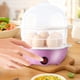 thumbnail image 5 of Mini Egg Cooker Acero inoxidable | Máquina de huevos cocidos eléctricos de doble capa | Cocina hasta 14 huevos | Aparato compacto para ahorrar espacio | Apagado rápido y automático | Negro Azul Rosa, 5 of 6
