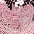thumbnail image 3 of TEHAUX Bola Disco Rosa Con Acabado Ideal Para De Y Ambiente Romántico, 3 of 6