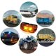 thumbnail image 5 of Side Marker Light, 10pc Work Lights 12V Waterproof Car External Lamp Warning Tail Light Auto Truck Trailer Signal Light (Amber), 5 of 5