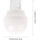 thumbnail image 4 of 6pack USB plug - in night light, LED portátil USB Night Light bomb, mini USB LIGHT para niños, adultos, pasillos, dormitorios, baños, viajes, 4 of 7