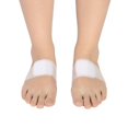 thumbnail image 3 of Silicone Arch Support Insoles for Foot Pain Relief - Orthotic Design (White), 3 of 4