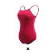 thumbnail image 3 of Leotardo de ballet Qarigey Traje de baile mujer Vino rojo S M L XL XXL, 3 of 6