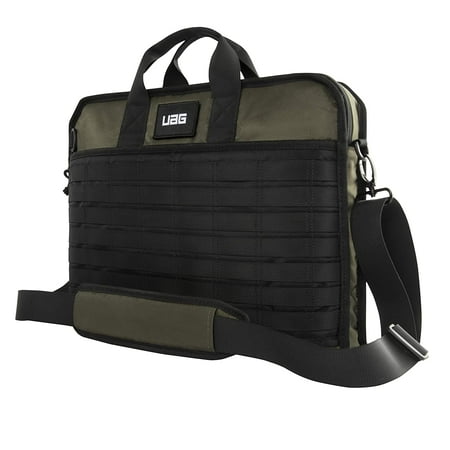 UAG Tactical 15-inch Slim Brief, fits Most Devices up to 15-inch to 16-inch, Rugged Protective Slim Secure Laptop Tablet Carrying Bag with Shoulder Strap, Olive