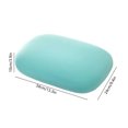 thumbnail image 3 of Portable Travel Pillow for Adults and Minors, Small Nap Pillow with Memory Foam, Blue Pink Green Gray Colors, Ergonomic Neck Support for Office, Car, Airplane Napping,Vsgery, 3 of 9