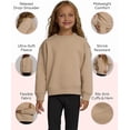 thumbnail image 6 of PC Girls Sweatshirt, 3 Pack Hoodies for Teen Girls, Crewneck Sweatshirt Quarter Zip, Fleece Hoodies, Sizes 2T–16 Clothing, 6 of 6