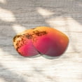 thumbnail image 4 of Walleva Fire Red Polarized Replacement Lenses for Oakley Sliver R Sunglasses, 4 of 5