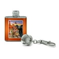 thumbnail image 2 of Bryce Canyon National Park Utah UT Beer Animals Cougar Deer Coyote Stainless Steel 1oz Mini Flask Key Chain, 2 of 4
