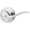 Polished Chrome, variant on Kwikset 966TNLLH-26.UNIV Tustin Left Handed Lever Single Cylinder Interior Pack - Chrome
