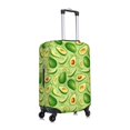 thumbnail image 3 of Daiia Green Avocado Luggage Cover, Thickened Washable Travel Luggage Covers, Elastic Unique Baggage Covers for 18-20 inch Luggage-X-Large, 3 of 9