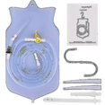 thumbnail image 3 of 2l Foldable Enema Bag Kit Silicone Anal Vagin Douche Colon Irrigation Cleaning Nozzle Hygiene Washing Health, 3 of 3