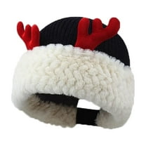 Aofany Plush Santa Hat Sequin Christmas Hat for Adults Kids, Unisex Comfort Xmas Hat for Christmas New Year Festive Party, Holiday Supplies