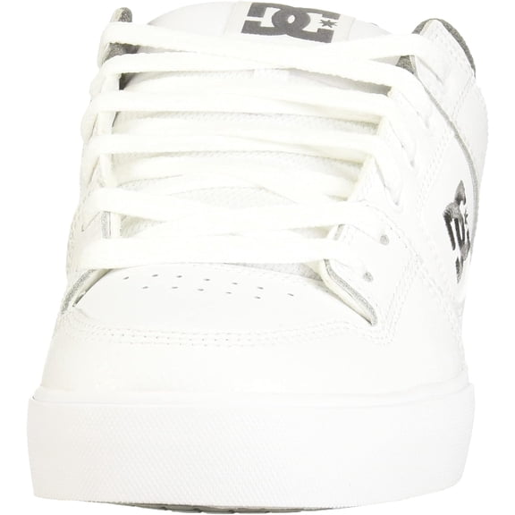 DC Men's Pure Action Sport Sneaker  WHITE/BATTLESHIP/WHITE